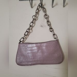 Crocodile purple bag